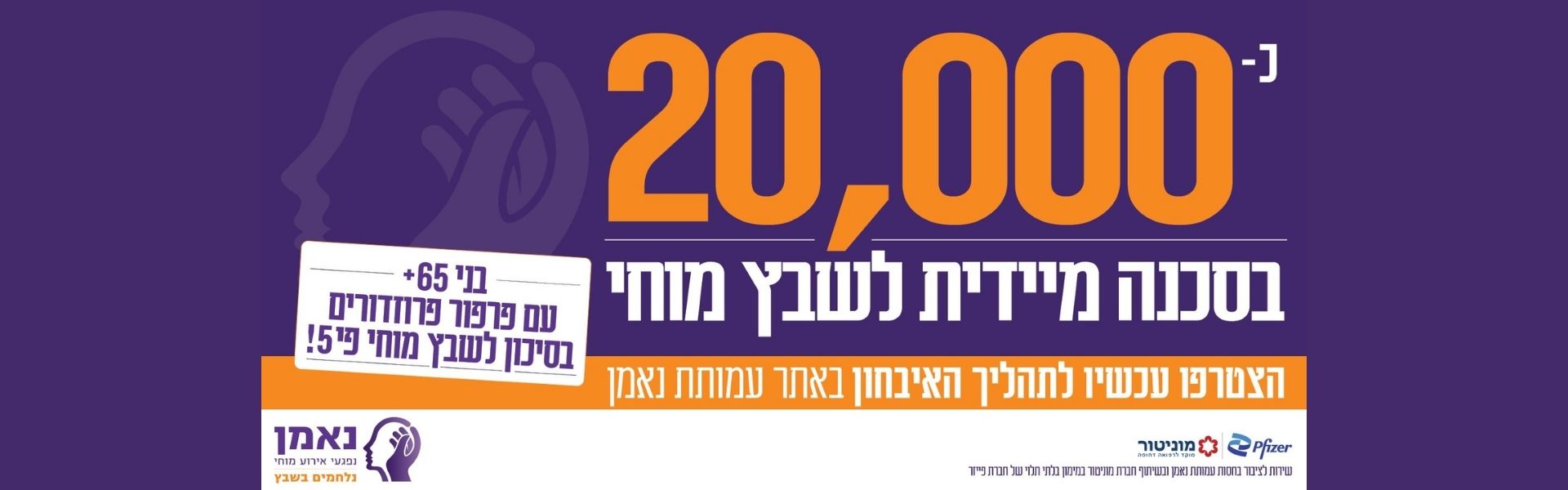100,000 התקפי שבץ בישראל
